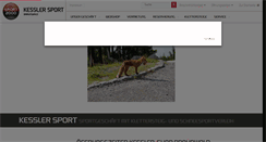 Desktop Screenshot of kesslersport.ch